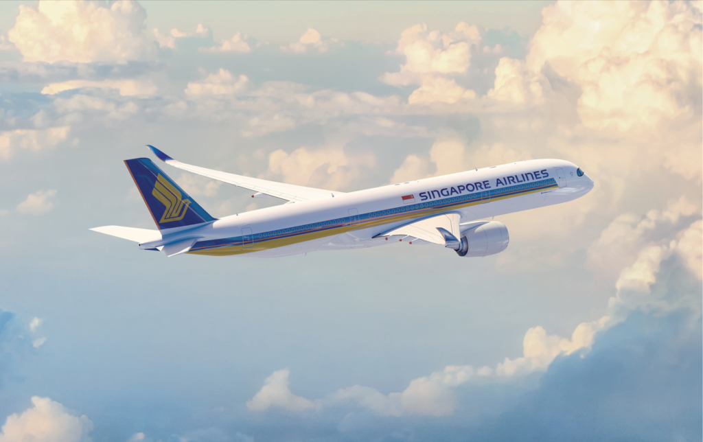 Singapore Airlines A350. Photo courtesy of Singapore Airlines.