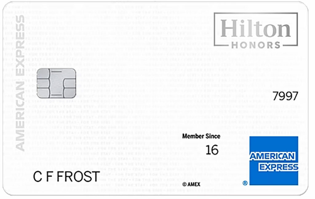 Hilton Honors Amex Card