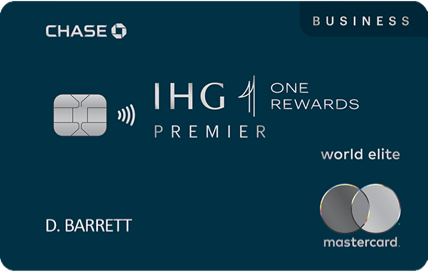 IHG Premier Business Credit Card from Chase