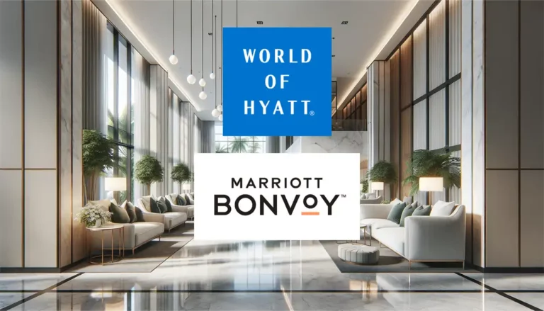 World of Hyatt vs Marriott Bonvoy Rewards programs.